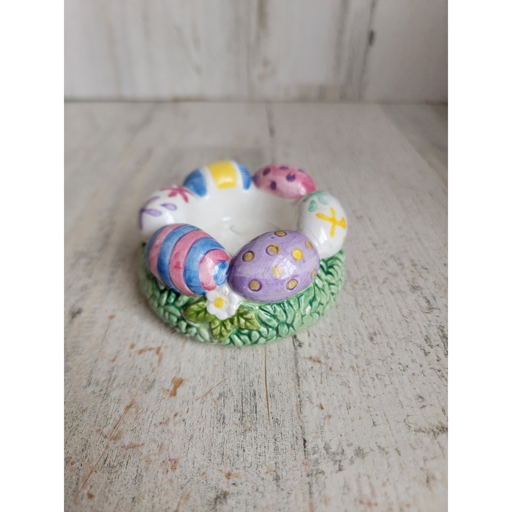 Papel Giftware Easter egg tealight candle holder spring home decor